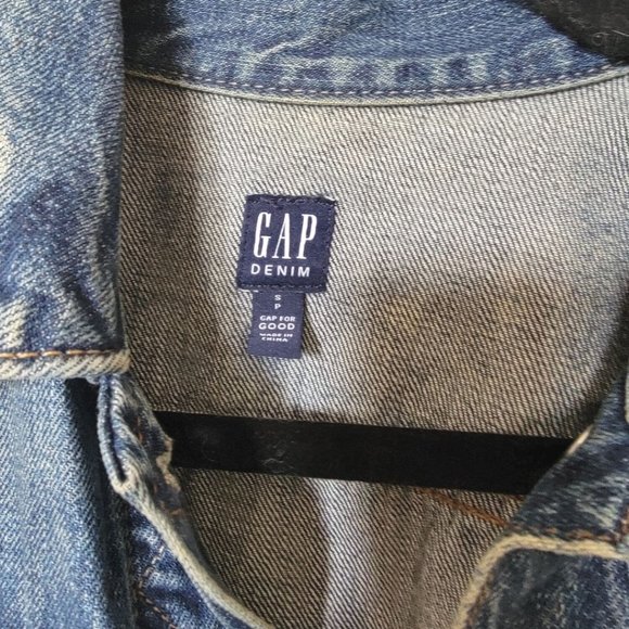 Denim Jean Jacket GAP SMALL PETITE - Picture 7 of 7